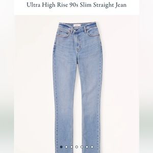 Abercrombie straight Jeans